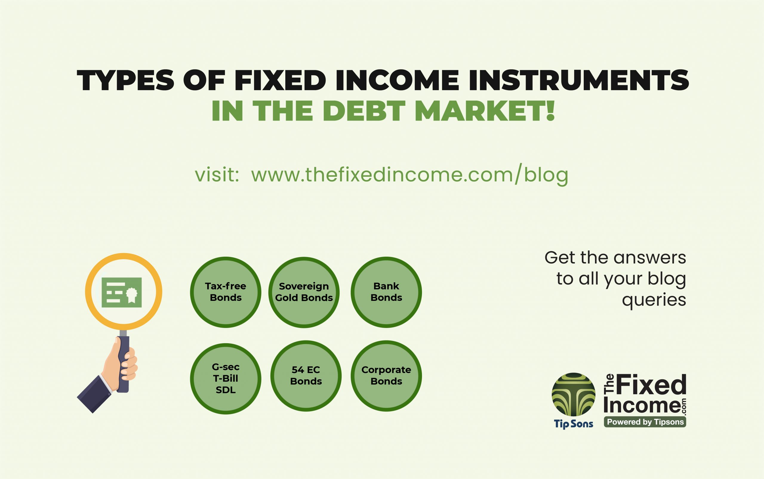 Types Of Fixed Income Instruments In The Debt Market The Fixed Income